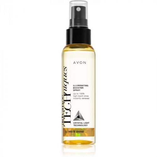 Avon Advance Techniques Ultimate Shine fixačný sprej na lesk a hebkosť vlasov 100 ml