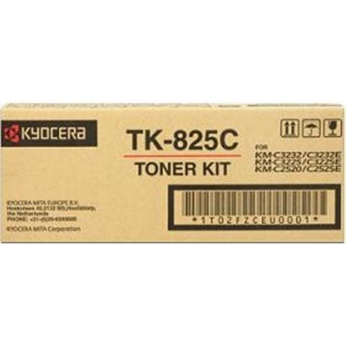 Toner KYOCERA TK-825C cyan KM-C2520/C2525E/C3225/C3232/C4035E TK825C