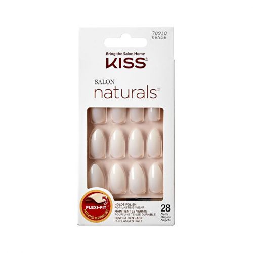 KISS Prírodné nechty vhodné pre lakovanie 70910 Salon Natura l s (Nails) 28 ks