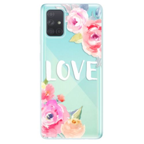 Odolné silikónové puzdro iSaprio - Love - Samsung Galaxy A71