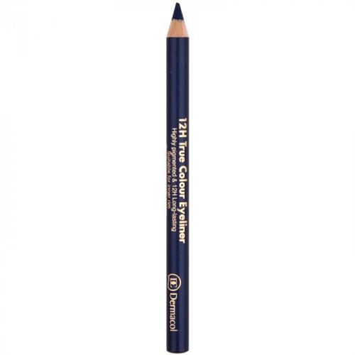 Dermacol 12H True Colour Eyeliner dlhotrvajúca ceruzka na oči odtieň 07 Grey