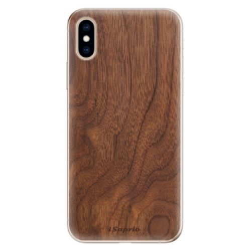 Odolné silikónové puzdro iSaprio - Wood 10 - iPhone XS