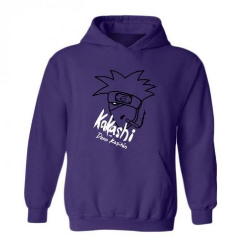 Dano Kapitán - Mikina Kakashi - Muž, Purple, XS