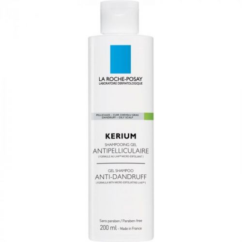La Roche-Posay Kerium šampón proti mastným lupinám 200 ml