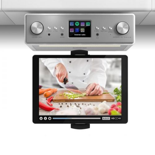 Auna Connect Soundchef, kuchynské rádio s držiakom na tablet, set, DAB+, FM, 2x3