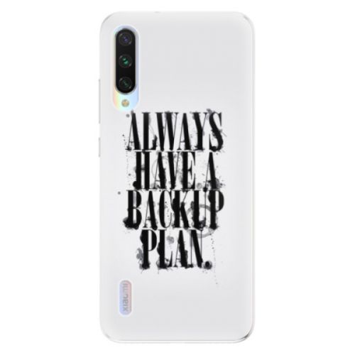 Odolné silikónové puzdro iSaprio - Backup Plan - Xiaomi Mi A3