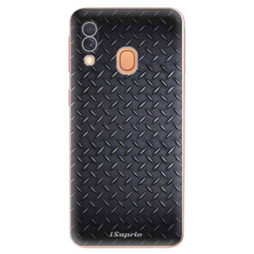 Odolné silikónové puzdro iSaprio - Metal 01 - Samsung Galaxy A40