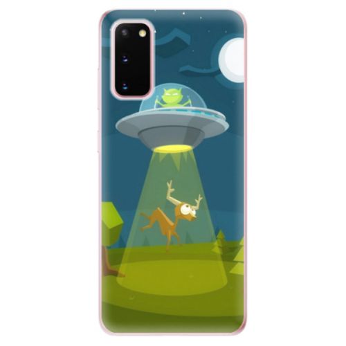 Odolné silikónové puzdro iSaprio - Alien 01 - Samsung Galaxy S20