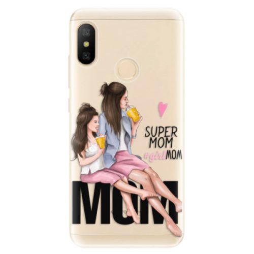 Odolné silikónové puzdro iSaprio - Milk Shake - Brunette - Xiaomi Mi A2 Lite