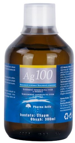 Pharma Activ Koloidné striebro Ag100 25ppm 300 ml