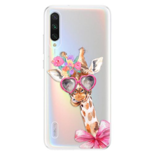 Odolné silikónové puzdro iSaprio - Lady Giraffe - Xiaomi Mi A3