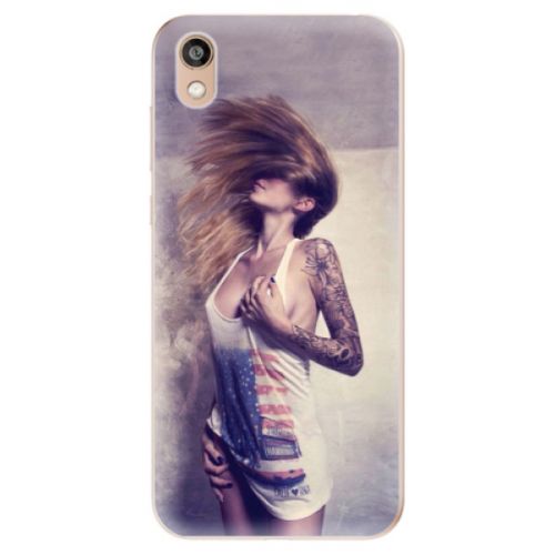 Odolné silikónové puzdro iSaprio - Girl 01 - Huawei Honor 8S