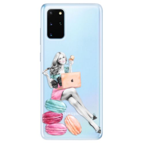 Odolné silikónové puzdro iSaprio - Girl Boss - Samsung Galaxy S20+