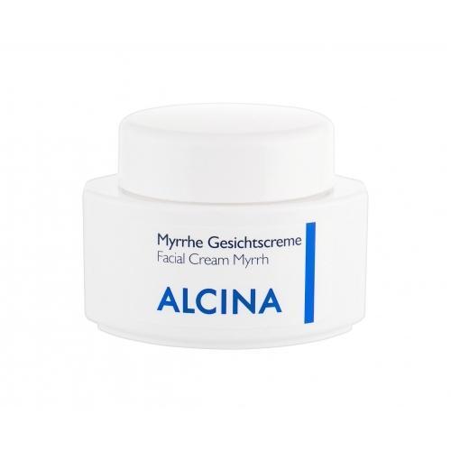 ALCINA Myrrh 100 ml denný pleťový krém W na zmiešanú pleť; výživa a regenerácia pleti; na dehydratovanu pleť; proti vráskam; spevnenie a lifting pleti