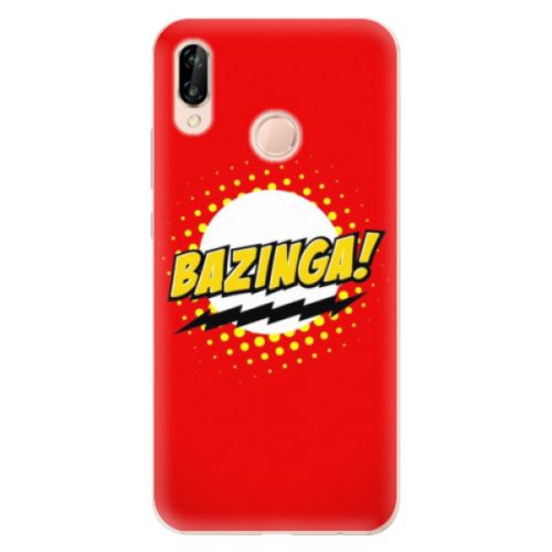 Odolné silikónové puzdro iSaprio - Bazinga 01 - Huawei P20 Lite