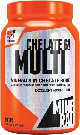 Extrifit Chelate 6! Multimineral 90 kapsúl