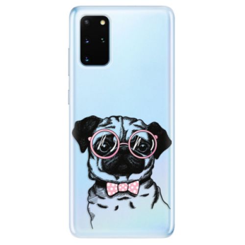 Odolné silikónové puzdro iSaprio - The Pug - Samsung Galaxy S20+