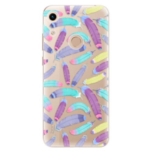 Odolné silikónové puzdro iSaprio - Feather Pattern 01 - Huawei Honor 8A