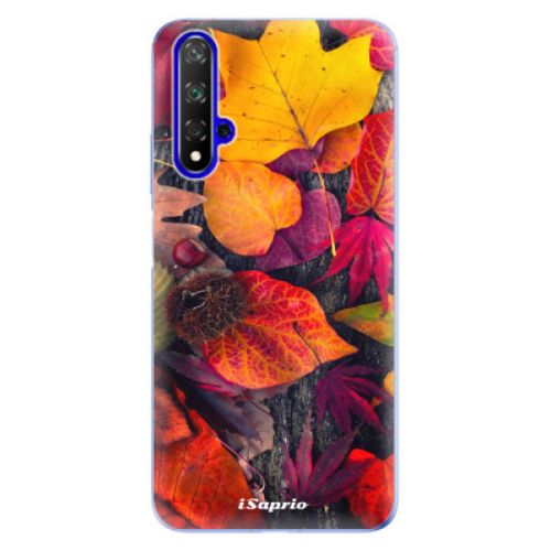 Odolné silikónové puzdro iSaprio - Autumn Leaves 03 - Huawei Honor 20