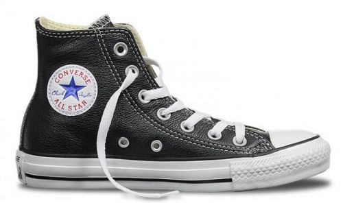 Converse Chuck Taylor Hi Leather čierne 132170C