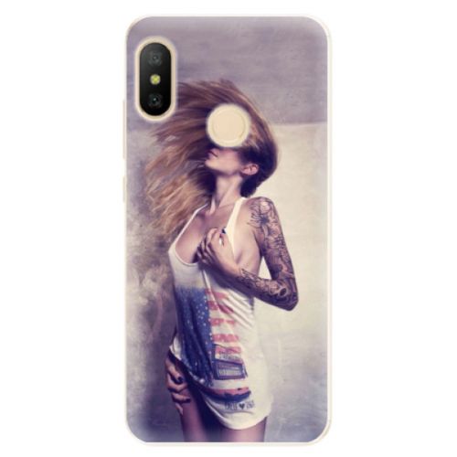 Odolné silikónové puzdro iSaprio - Girl 01 - Xiaomi Mi A2 Lite