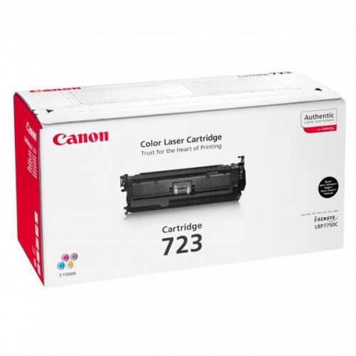 Canon originál toner CRG723, black, 5000str., 2644B002, Canon LBP-7750Cdn