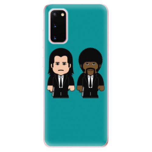 Odolné silikónové puzdro iSaprio - Pulp Fiction - Samsung Galaxy S20