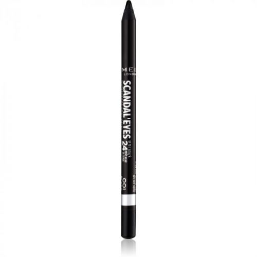 Rimmel ScandalEyes Waterproof Kohl Kajal vodeodolná ceruzka na oči Khôl Kajal odtieň 001 Black