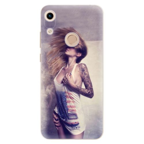 Odolné silikónové puzdro iSaprio - Girl 01 - Huawei Honor 8A