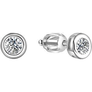 Beneto Strieborné náušnice AGUP1559S