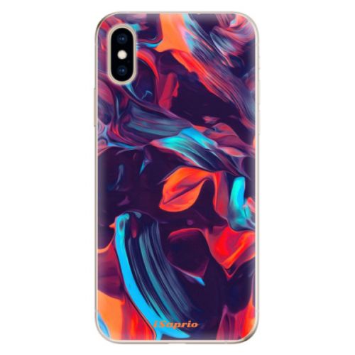 Odolné silikónové puzdro iSaprio - Color Marble 19 - iPhone XS