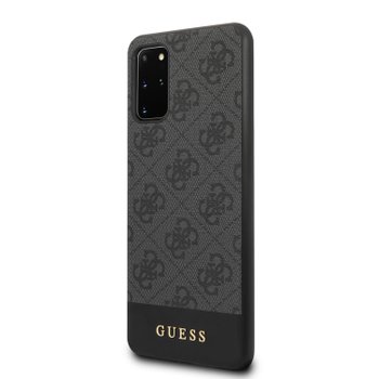 GUHCS67G4GLGR Guess 4G Stripe Kryt pro Samsung Galaxy S20+ Grey
