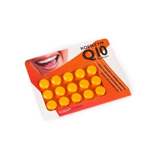 Rosenpharma Rosen Koenzým Q10 30 mg pastilky 15 ks