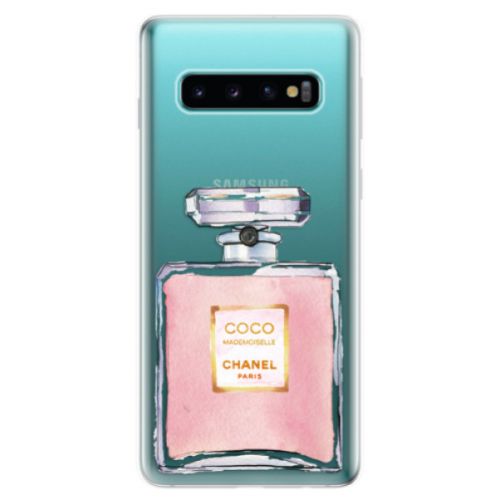 Odolné silikonové pouzdro iSaprio - Chanel Rose - Samsung Galaxy S10
