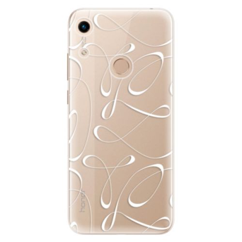 Odolné silikónové puzdro iSaprio - Fancy - white - Huawei Honor 8A