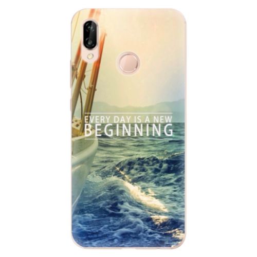 Odolné silikónové puzdro iSaprio - Beginning - Huawei P20 Lite