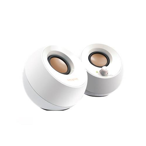 Creative PEBBLE, white, USB reproduktory 2.0 51MF1680AA001