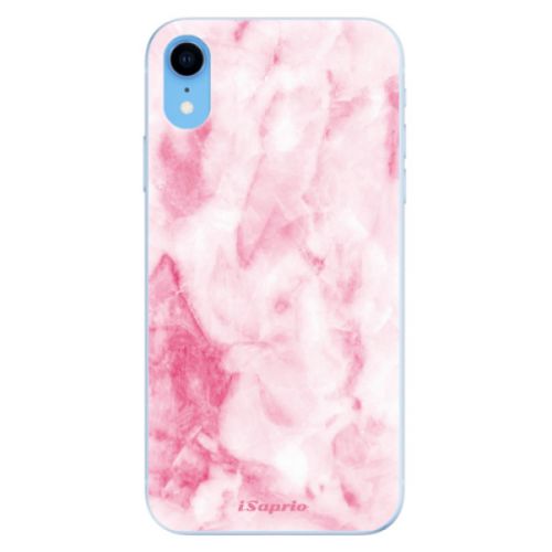 Odolné silikónové puzdro iSaprio - RoseMarble 16 - iPhone XR