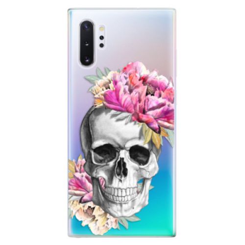 Odolné silikónové puzdro iSaprio - Pretty Skull - Samsung Galaxy Note 10+