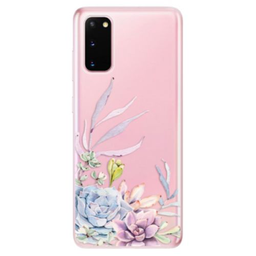 Odolné silikónové puzdro iSaprio - Succulent 01 - Samsung Galaxy S20
