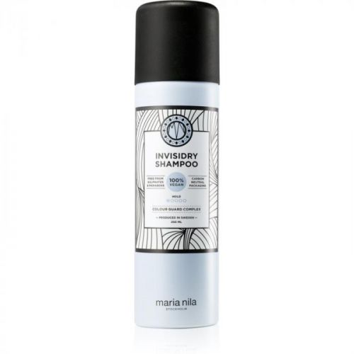Maria Nila Style & Finish suchý šampón pre mastné tmavé vlasy Invisidry Shampoo 250 ml