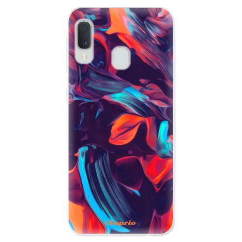 Odolné silikónové puzdro iSaprio - Color Marble 19 - Samsung Galaxy A20e
