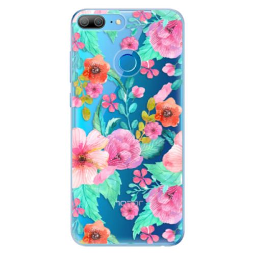 Odolné silikónové puzdro iSaprio - Flower Pattern 01 - Huawei Honor 9 Lite