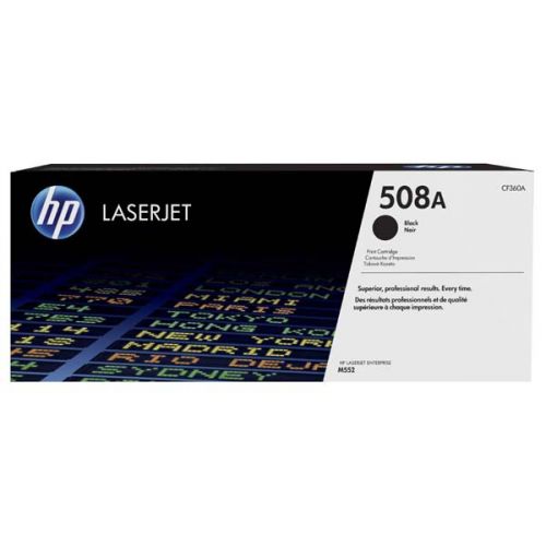 HP originál toner CF360A, black, 6000str., HP 508A, HP Color LaserJet Enterprise M552, M553, 2850g