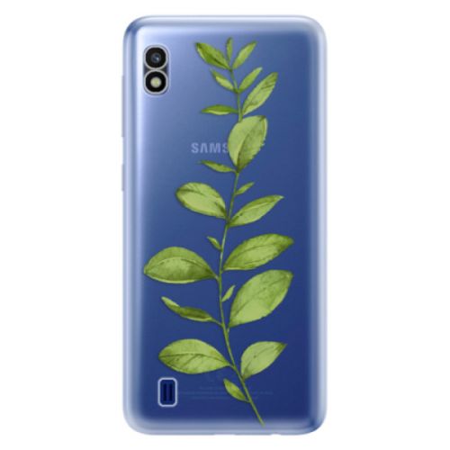 Odolné silikónové puzdro iSaprio - Green Plant 01 - Samsung Galaxy A10