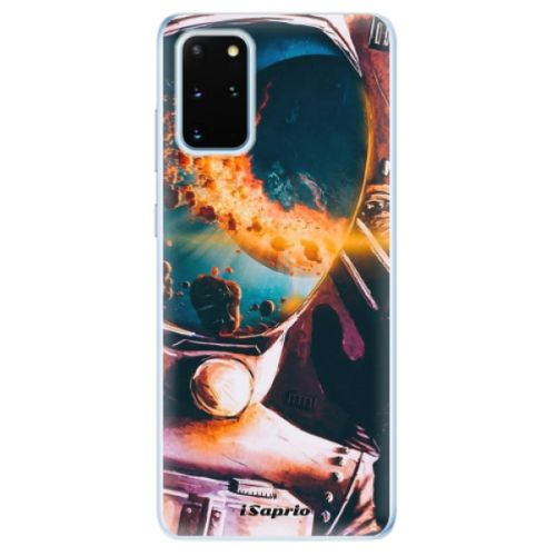Odolné silikónové puzdro iSaprio - Astronaut 01 - Samsung Galaxy S20+
