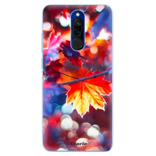 Odolné silikónové puzdro iSaprio - Autumn Leaves 02 - Xiaomi Redmi 8
