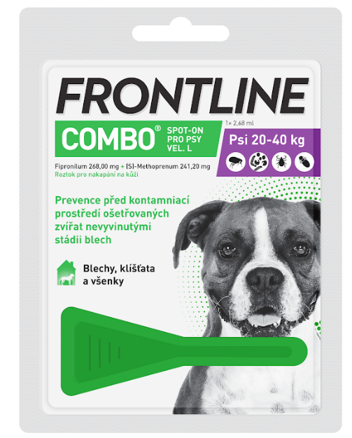 Frontline Combo Spot-On pre psy L 2,68 ml