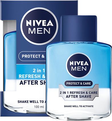 Nivea Men Protect & Care Ošetrujúca voda po holení 2v1 100ml