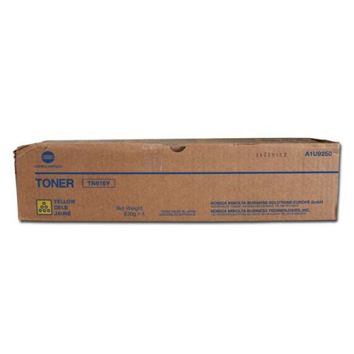 Konica Minolta originál toner A1U9253,A1U9250, yellow, 31000str., TN616Y, Konica Minolta Bizhub PRO C6000, C7000